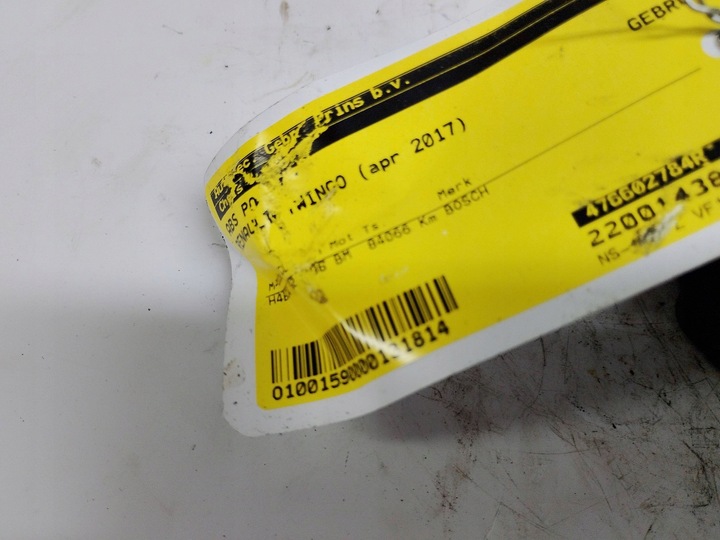 фото №5, Renault twingo насос тормозная abs 476602784r европа