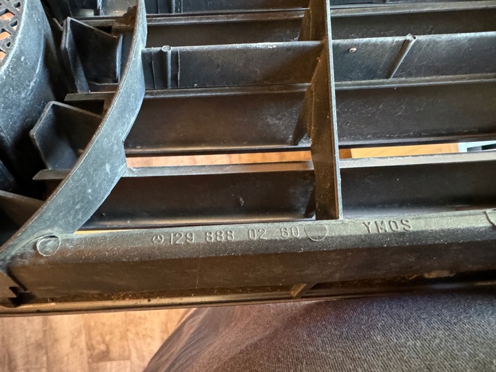 фото №10, Mercedes sl 129 решётка радиатора решётка передняя оригинальная