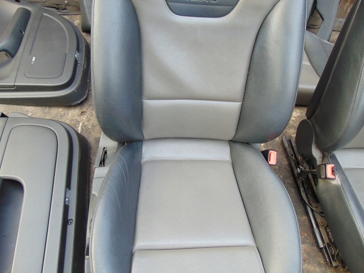 фото №7, Recaro сидіння sport диван обшивки audi a4 s4 b6 b7 універсал avant шкіра