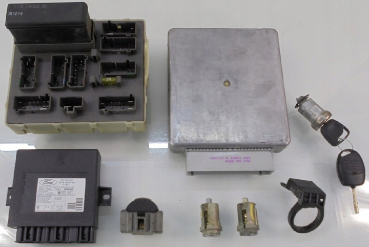 фото №1, Ford focus mk1 1.4 16v набір стартовий блок керування