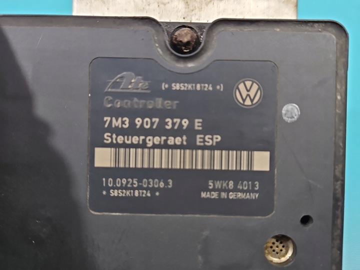 фото №9, Насос abs vw sharan i 7m3614111m, 3m21-2l580-aa, 7m3907379e