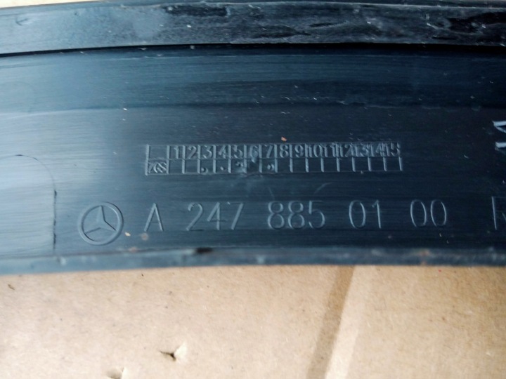 фото №10, Mercedes gla w247 правая планка крыльев перед 2018r-