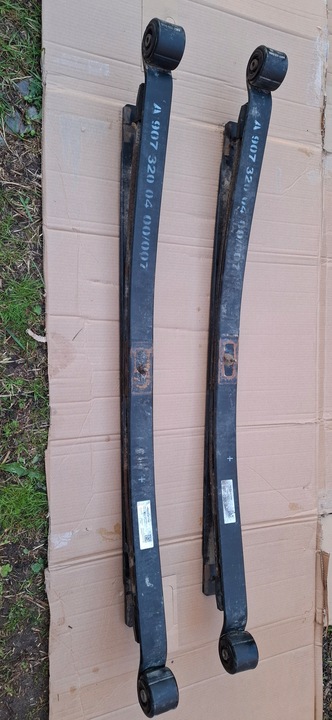 фото №1, Mercedes sprinter w907 w910 a907 ресора ресори 3лист ресори a9073200400