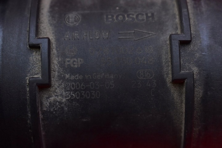 фото №7, Витратомір 55350048 opel astra 3 iii h 1.9 cdti 120 km 04-07