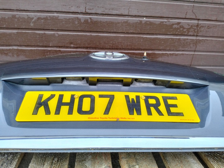 фото №10, Кришка багажника toyota auris i 3d 3 двері колір 1g3 роки 06-09