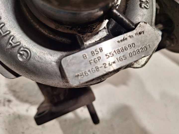 фото №5, Турбина 55188690 fiat stilo 1.9 jtd 115km
