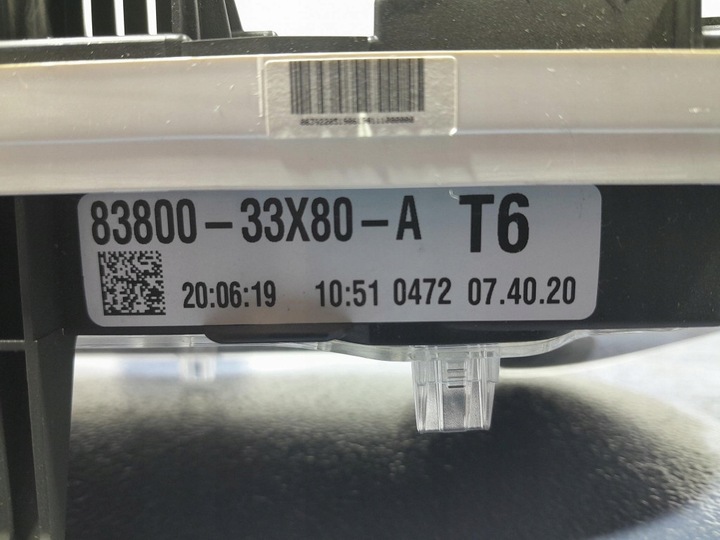 фото №9, Toyota camry viii xv70 17- 2.5 гибрид спидометр приборы eu 83800-33x80-a