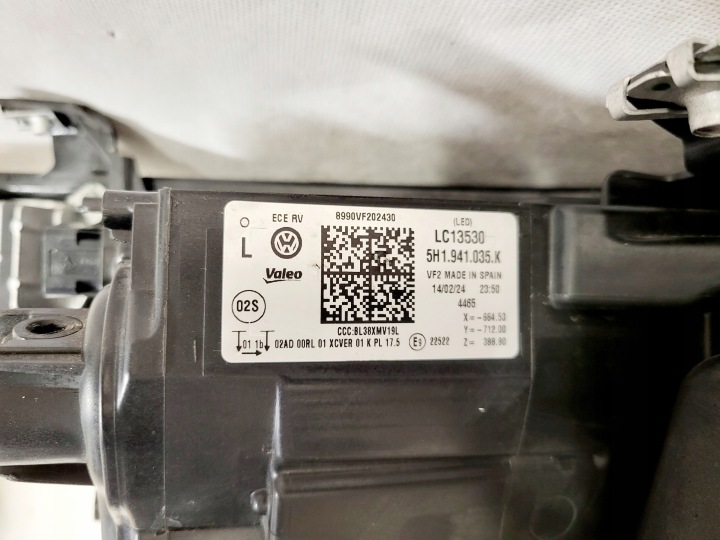 фото №13, Vw golf 8 viii r line повний led 5h1941035k 5h1941036k