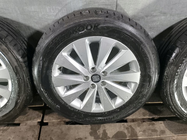 фото №12, Диски алюмінієві комплект 16 з шинами seat ibiza iv 6f9601025