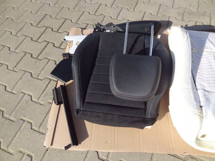 фото №6, Спинка губка сидіння шкіра праві перед mercedes gle w167 bez подушки