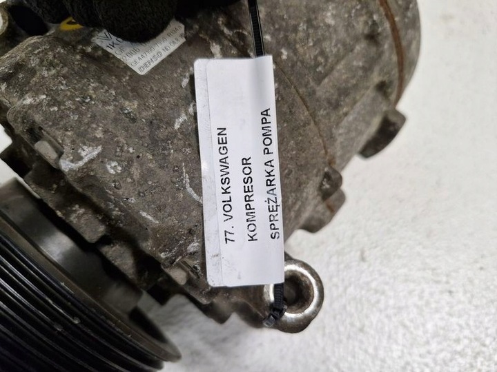 фото №9, Audi a3 8p 1.6 fsi компрессор кондиционера компрессор климат 1k0820859c