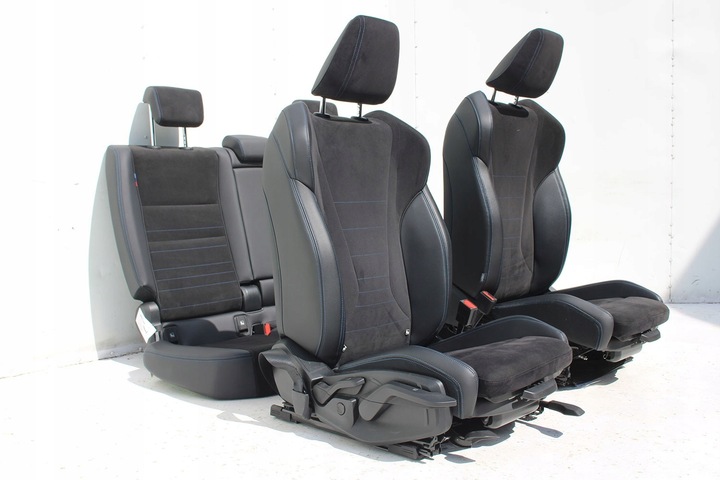 фото №6, Bmw 2 u06 сиденья комплект сидений сидений сиденье обивка kgnl алькантара