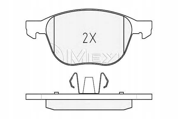 фото №13, Гальмівні колодки ham. ford p. focus 04- 1,6-2,0/ c-max 025 237 2318/pd