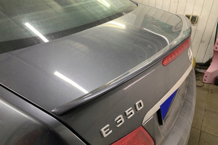 фото №5, Спойлер na крышка багажника спойлер do mercedes e klasa c207 2009-13 abs чёрный mat