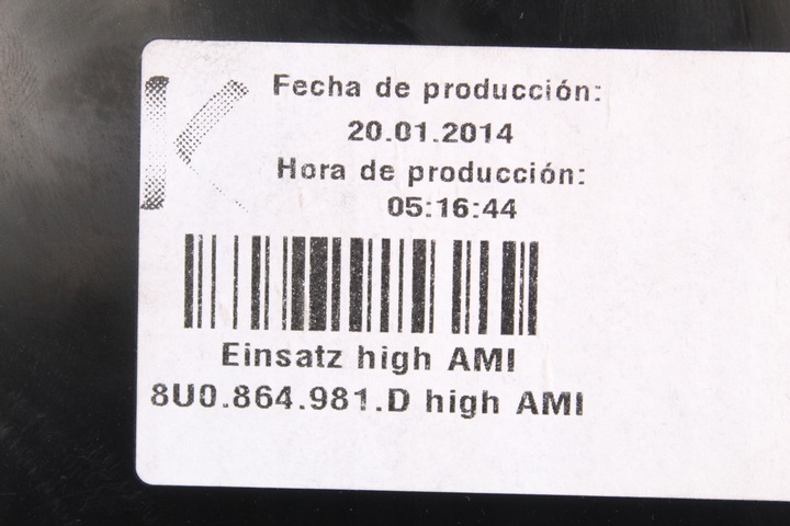 фото №7, Audi q3 8u бардачок туннеля подлокотника 8u0864981a 2015r