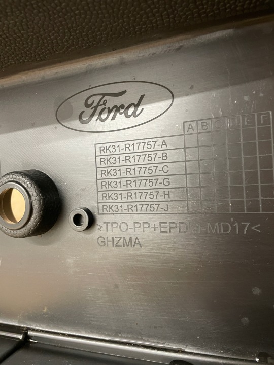фото №8, Ford transit mk8 рестайлинг бампер перед передний новый оригинал kk31-r17757-a