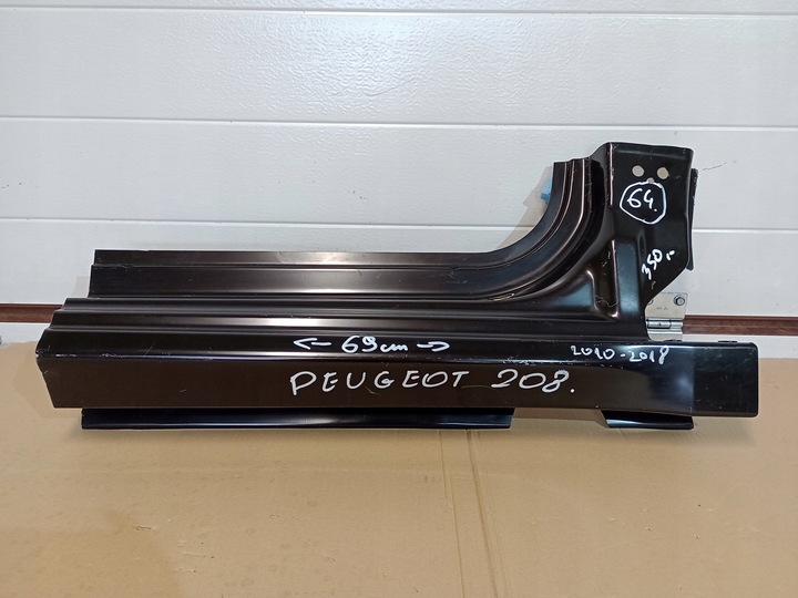 фото №1, Peugeot 208 2010-2018 поріг стійка праві