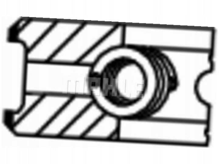 фото №2, Кільця поршневі vw polo v mk5 1.2 1.6 sharan 1.9