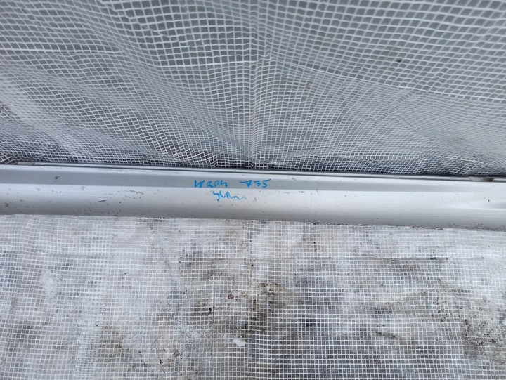 фото №3, Mercedes w204 c-klasa sedan amg планка пороговая левая накладка 775