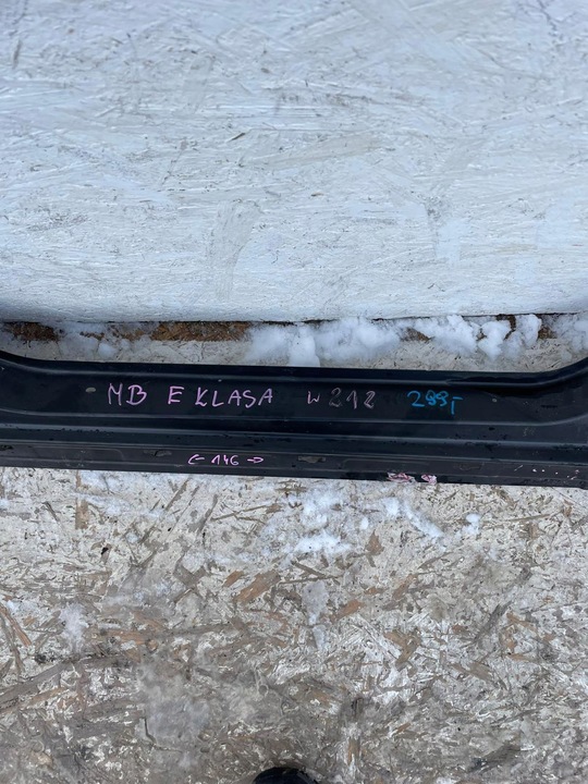 фото №3, Mercedes e-klasa w212 порог обшивка правый