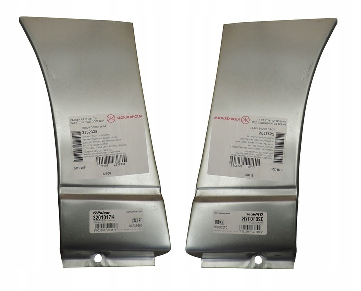 фото №1, Ford focus i 98-04 ремкомплект крила перед klokkerholm лівий + правий