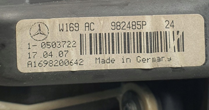 фото №5, Вентилятор повітродувка mercedes w245 a1698200642 євро