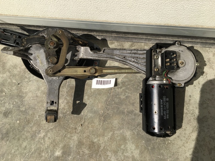 фото №11, Механизм моторчик дворники передний стёкла mercedes w124 1985-1993