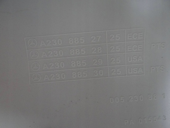 фото №13, Mercedes-benz sl r230 оригинал zdarzak перед переднее a2308852825 amg набор