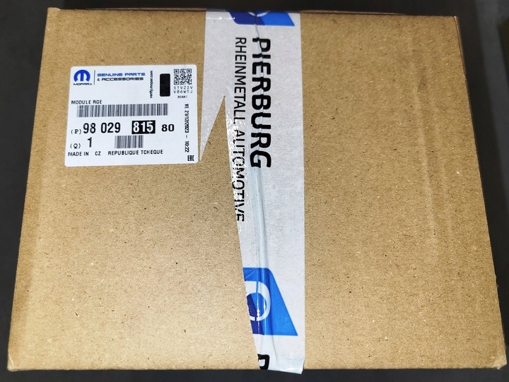 фото №12, Новая оригинальная радиаторов шлиц egr citroen berlingo iii 9802981580