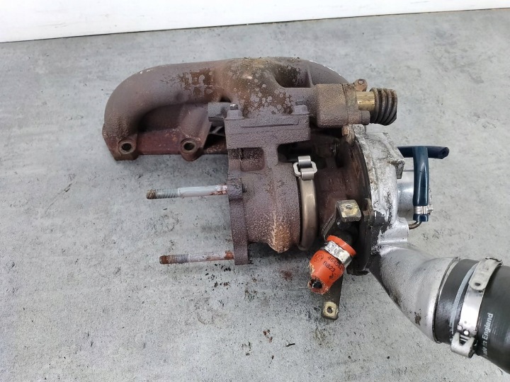 фото №7, Турбина з коллектор fiat idea 55181245 1.9 jtd