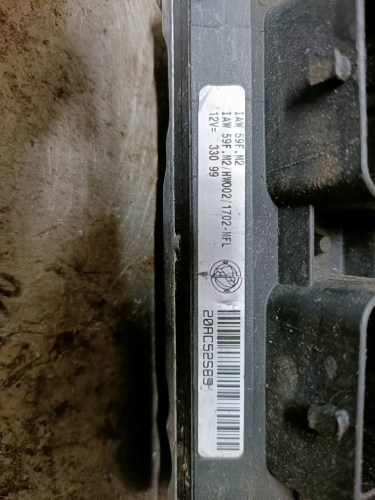 фото №5, Блок управления двигателем (ecu) fiat 61600.389.04