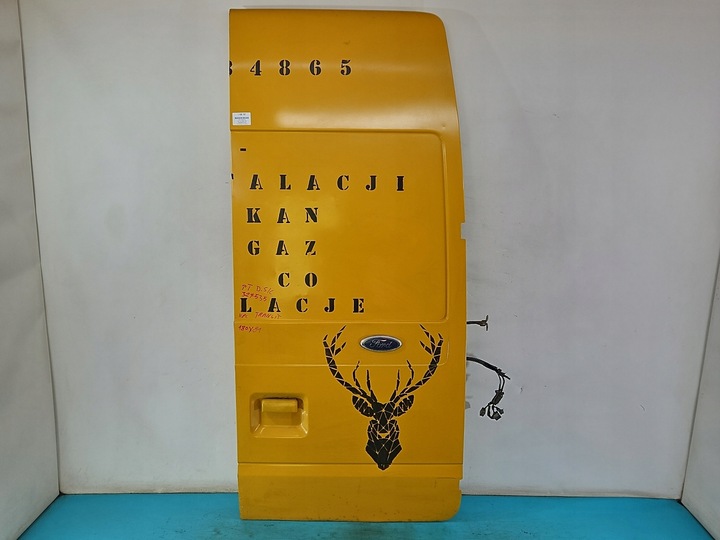 фото №1, Дверь зад правые ford transit mk7 06-13 жёлтый