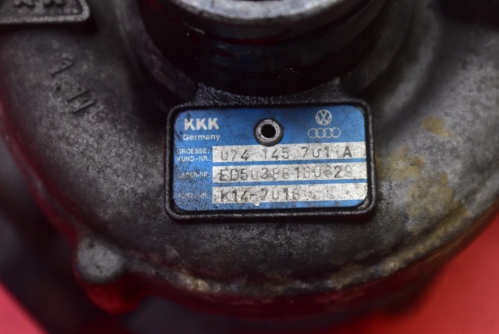 фото №9, Турбонагнітач турбіна 074145701a vw transporter t4 2.5 tdi 102km 90-03