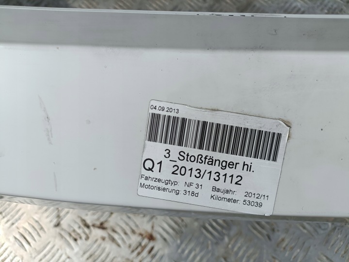 фото №7, Комплектный бампер задний заднее 903221059 60214431 bmw f31 универсал