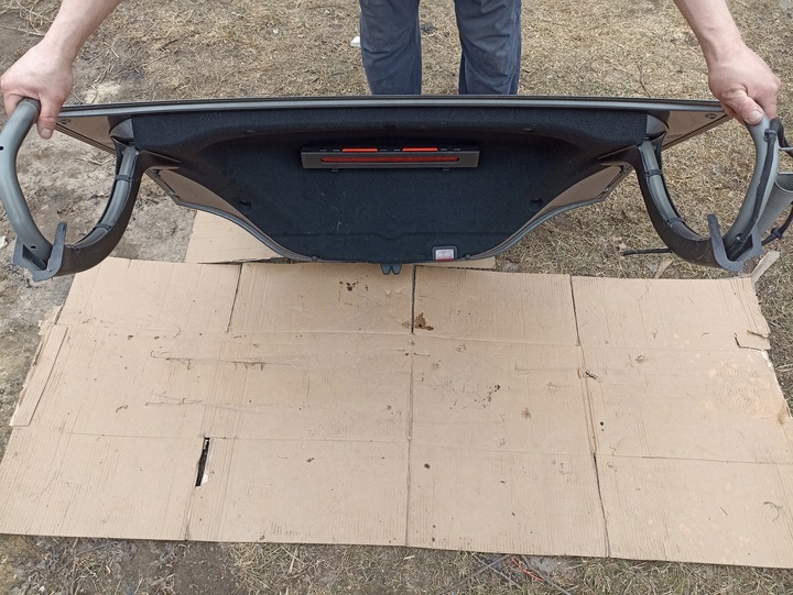 фото №6, Mercedes w117 cla кришка багажника sedan 787 комплектна