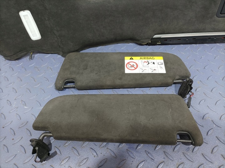 фото №7, Audi a8 d4 длинный потолок козырьки ручки алькантара