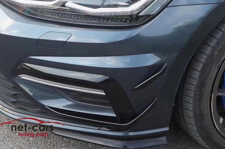 фото №14, Спойлер накладка бампер golf 7.5 17- карбон r lin