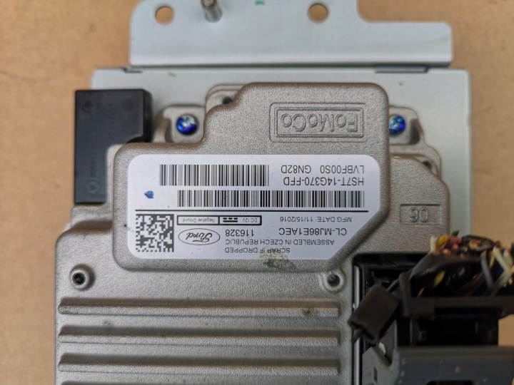 фото №6, Ford mondeo mk5 14- магнитола магнитола дисплей синхронизация 3 kpl hs7t-14g370-ffd