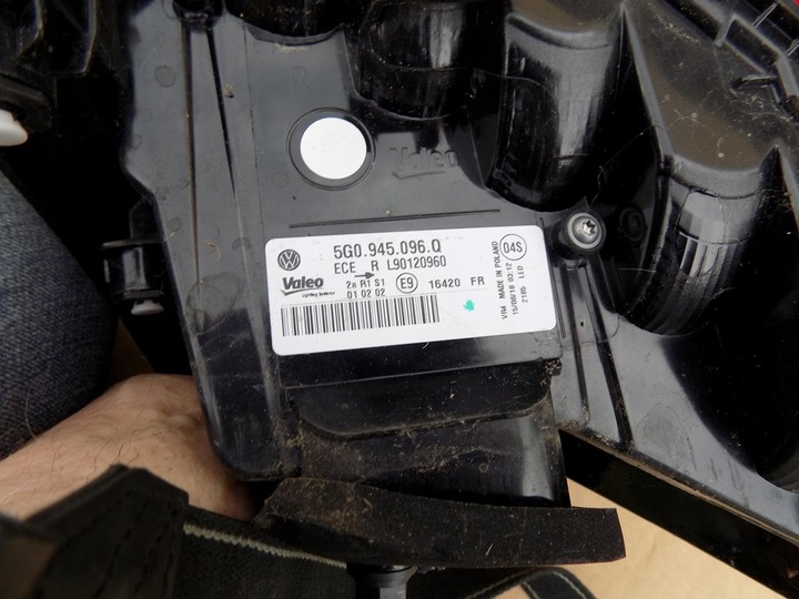 фото №10, Dw golf 7 крышка , бампер лампы led 5g0945095q 5g0945096q