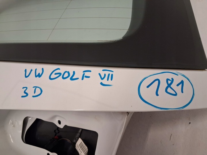 фото №11, Крышка багажника vw volkswagen golf vii 3d lc9a