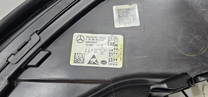 фото №7, Mercedes mb gls w167 лампа перед правая полный led fv