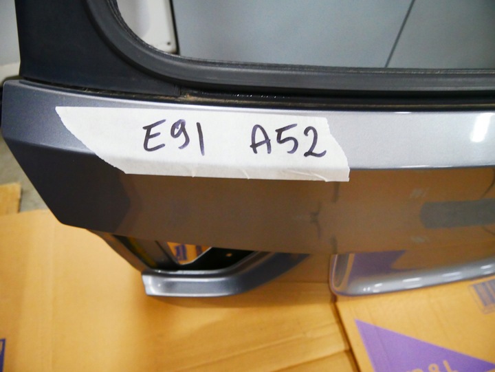 фото №9, Bmw e91 рестайлинг lci крышка крышка задняя багажника зад a52 spacegrey металлик