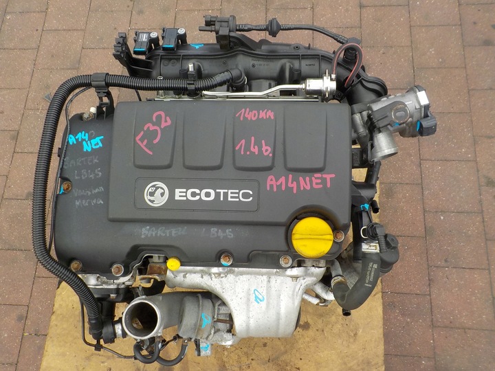 фото №12, Opel astra iv j 14r meriva b 1.4 turb0 140km двигун a14net комплектний film