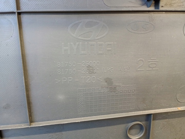 фото №9, 81750-26000 оббивка багажника hyundai santa fe i