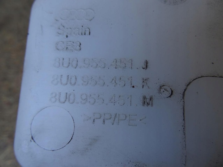 фото №8, Audi q3 8u 11-18 бак помпа склоомивача 8u0955451k 1k6955651 оригінал