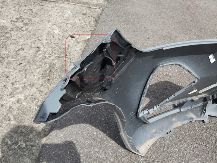 фото №7, Volvo xc60 ii рестайлинг r-design 2021-2023 бампер переднее перед bez распылитель