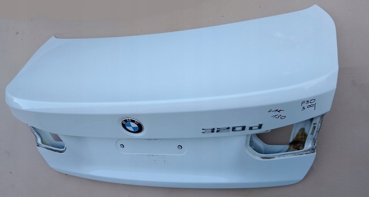 фото №1, Bmw f30 кришка альпійський білий