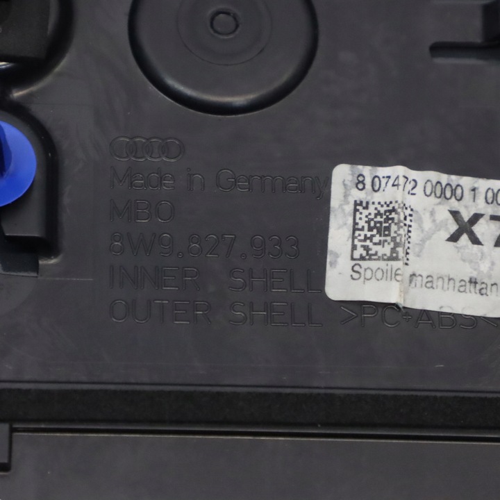 фото №12, Audi a4 b9 спойлер крышки задний зад серый manhattan серый - x7l 8w9827933