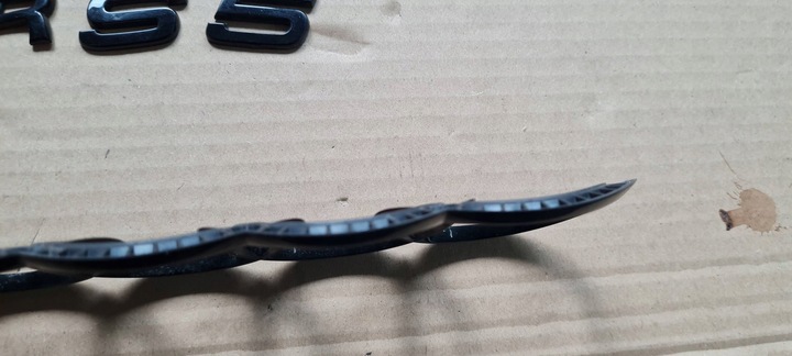 фото №8, Rs5 8w рестайлінг емблема знак кришки багажника зад чорний rs5 8w8853742