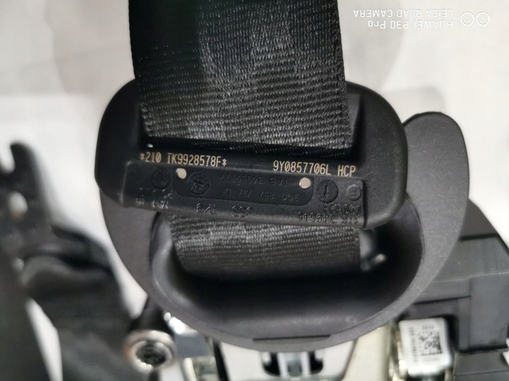 фото №6, Porsche cayenne iii 9y0 ремені безпеки натягувачі usa комплект 4 szt